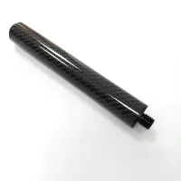 【LZ】✚  8inch new Billiards Pool cue extension for Fury cues Black Carbon cue extenders Billiards accessories