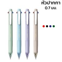 ปากกาลูกลื่น ปากกาหมึกแห้ง ปากกา แบบกด 0.5มม. มี4สี หัวปากกาแบบ Roller ink  เส้นสม่ำเสมอ สีชัด สดใส น้ำหมึกเยอะ ไม่เยิ้ม Unitedmart
