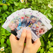 LEADINGSTAR 1 Set BTS Ins Clear Star Photo Cards Hd cute Photocard
