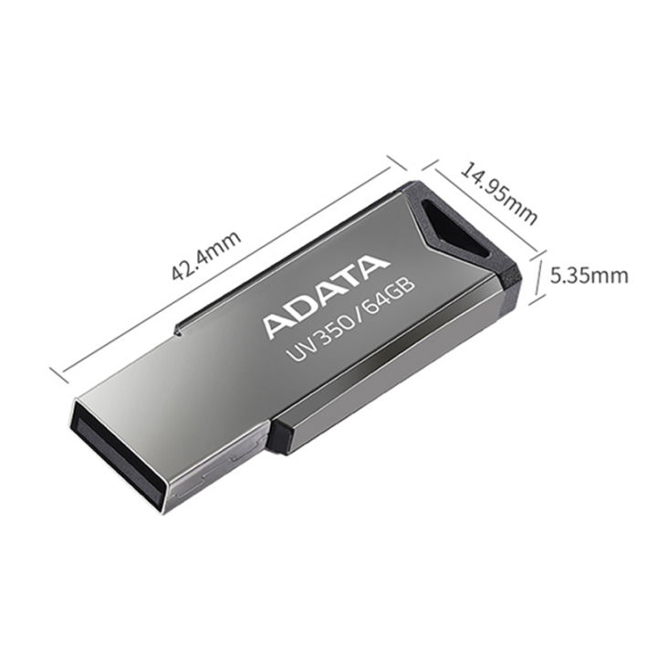 hot-adata-uv350-usb-flash-drive-128gb-64gb-32gb-ปากกา-memory-stick-usb-3-2-pendrive-โลหะแฟลชความเร็วสูง-u-disk