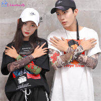 Latutterfly กลางแจ้ง Cooling แขนครีมกันแดด Uv ป้องกัน Breathable Tattoo แขนสำหรับตกปลาวิ่ง Cycling【cod】