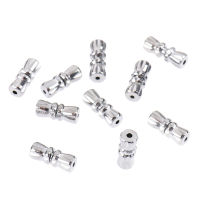 Jingg 10pcs screw clasp Barrel สกรู clasps สำหรับ DIY สร้อยข้อมือสร้อยคอเครื่องประดับทำ