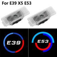 For BMW E39 1999-2006 X5 E53 1995-2002 car led Door Welcome Lights Logo Projector Ghost Shadow Lamp Auto Decorative Accessories