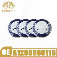 CYCAS 57มิลลิเมตรฝากระโปรงตราโลโก้รถฉลากจัดแต่งทรงผม # A1298880116สำหรับ Benz W169 W245 W163 W164 GLK CLK CLS G500