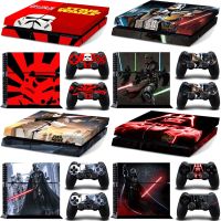 ஐ▪ Star Wars Game Console Vinyl Skin Sticker for PlayStation 4 PS4 P S 4 Controller GamePad Decal Printing Cover Protective Film