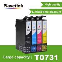 【Itian Pavilion】 Plavetink T0731ตลับหมึกสำหรับ Epson 73N T0731n ตลับหมึก Stylus CX3900 CX5900 CX4900 CX5500 CX7300 C79 TX219 TX110เครื่องพิมพ์