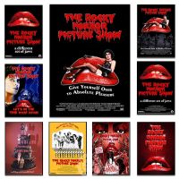 The Rocky Horror Picture Show โปสเตอร์ภาพยนตร์-ภาพวาดผ้าใบ1975ดนตรีตลกสยองขวัญฟิล์มพิมพ์ Wall Art Room ตกแต่งบ้าน