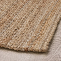 Rug, flatwoven, natural, size 120x180 cm.