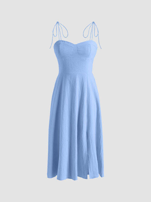 Cider Kpop Solid Corset Midi Dress Lazada PH