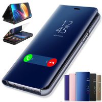 ☂∈♈ For iPhone 13 Pro Max Mirror Smart Flip Case Anti-Shockproof Foldable Standing Cover For iPhone 13pro 13Mini Conque Fondas