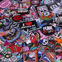 10/20pcs/lot Random Mixed Patch Set Iron Sew on Patches Space Embroidered Motorcycle Applique Patches for Clothes Patch Stickers Haberdashery