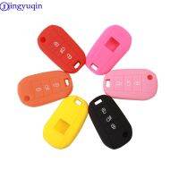 【Wrist watch】 jingyuqin 3 Buttons Car Silicone Cover Fob for 3008 208 308 508 408 2008 Protector Rubber Styling