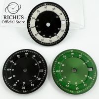 28.5Mm Sterile Dial For ETA2836/2824 Mingzhu DG2813/3804,Miyota 8205/8215/821A Green Black White Movement