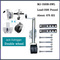 ล้อหน้าเทรลเลอร์ ขนาด 1,200 ปอนด์ แบบล้อเดี่ยว TRAILER JACK 1200 LBS/Front wheel trailer size 1,200 pounds, single wheel TRAILER JACK 1200 LBS.