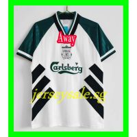 Newest 1993 95 Liverpool Away Retro Soccer Jersey Shirt