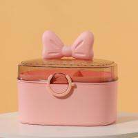 เคสกล่องเก็บของแสดงอเนกประสงค์สำหรับต่างหูยางรัดผมเคสกล่องเก็บเครื่องประดับแฟชั่นเครื่องประดับผม