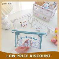 ที่เก็บเครื่องเขียนเรียบง่ายสำหรับเด็กผู้ชายน่ารัก PAN6303936269ถุงเก็บของมีซิปใสกล่องดินสอ