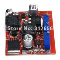 DC Auto Boost Buck Converter LM2596 LM2577 4-35V ถึง1.25-25V 4A Step Upstep Down โมดูลแรงดันไฟฟ้า Regulator CC CV ชาร์จ