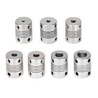 4Pcs D19xL25 Aluminium Flexible Jaw Shaft Coupling CNC Motor Coupler Encoders Connector 3D Printer Part 3/4/5/6/6.35/7/8/10mm