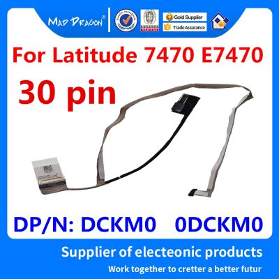 brand new new original Laptop 14 quot; LCD Video Ribbon Cable No TS For Dell Latitude 7470 E7470 AAZ60 DCKM0 0DCKM0 DP/N: DCKM0 DC02C00AV10