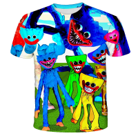 2022 Kids Game Poppy Playtime Boys T-Shirt 3D Printiing Harajuku Casual Graphic Streetwear Huggy Wuggy Short Sleeve Grls Tshirts