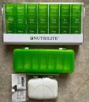 ตลับแบ่งยา Nutrilite (Supplement Case) มี 3 แบบให้เลือก 6 ช่อง / 7 ช่อง/ 21 ช่อง พกพาสะดวก **แอมเวย์ ช็อปไทย**