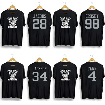 high sales embroidery Men 2021 Fashion Team Logo NFL Jersey Raiders 34  Jackson 4 Carr 28 Jacobs Football Jersey