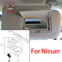 2Pc Sun Visor คลิปด้านหน้าซ้ายขวาสำหรับ Nissan 350Z Infiniti FX35 FX45 G35 Juke