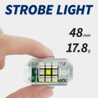 【CW】 Strobe for Motorcycle Car Anti-collision Warning Lamp Flash Indicator