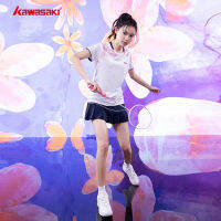 Kawasaki Kawasaki Badminton Clothing Women S Quick-Drying T-Shirt Sports Skirt With Flowers And Brocade Suit A2808