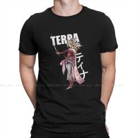 Final Fantasy Cid Game Man Tshirt Terra Kanji Fashion T Shirt Original Streetwear New Trend