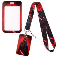 YQ235 Star War Anakin Skywalker Lanyard Phone Rope for Key ID Card Badge Holder Neck Strap Keychain Cord Rope Lariat Fans Gift