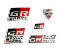 เพจจิ๋ว โลโก้ จีอาร์ แต่ง เครื่อง / ภายใน โตโยต้า Toyota Yaris GR  shimoyama tiny logo emblem for interior or engine room