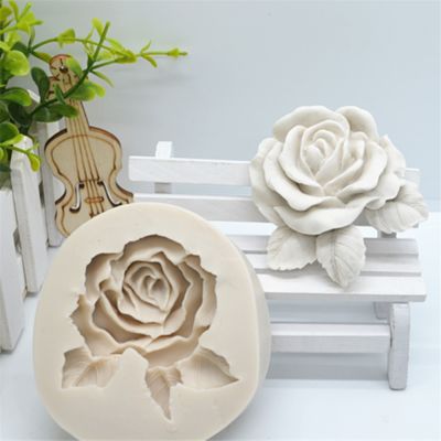 3d Rose Flower Silicone Mold Resin Silicone Molds Baking Cake - 1pc 3d Rose Flower - Aliexpress