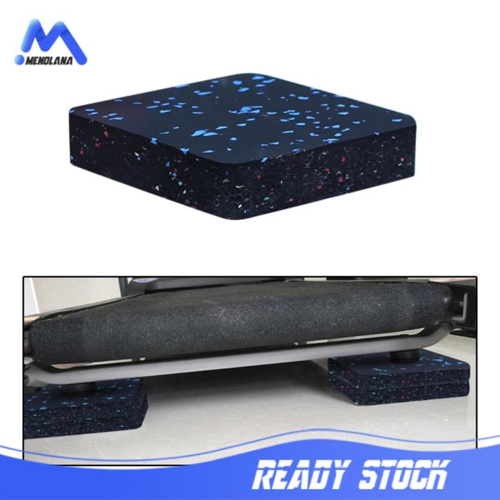 Mat for exercise discount equipment on carpet