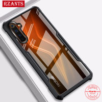 Rzants สำหรับ OPPO Realme 6 6 Pro 6i Realme 7 7 Pro Realme C11 C15 Narzo กรณี Hard【Blade】 Hybrid กันกระแทก Slim Crystal Clear Double Anti Drop Protection เคสใส่โทรศัพท์ Clear กลับมีความยืดหยุ่น TPU กรอบกันชน