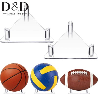 1Pcs Transparent Acrylic Ball Stand Display Holder Ball Storage Rack Football Basketball Volleyball Soccer