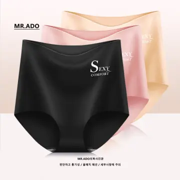 6pcs Women Panty Female Underwear Ice Silk Low Waist Stretch Daily  Breathable