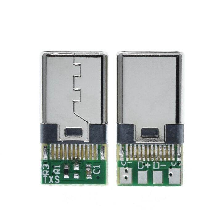 yf-10pcs-usb-3-1-type-c-12-pins-female-male-socket-receptacle-to-solder-wire-cable-support-pcb-board