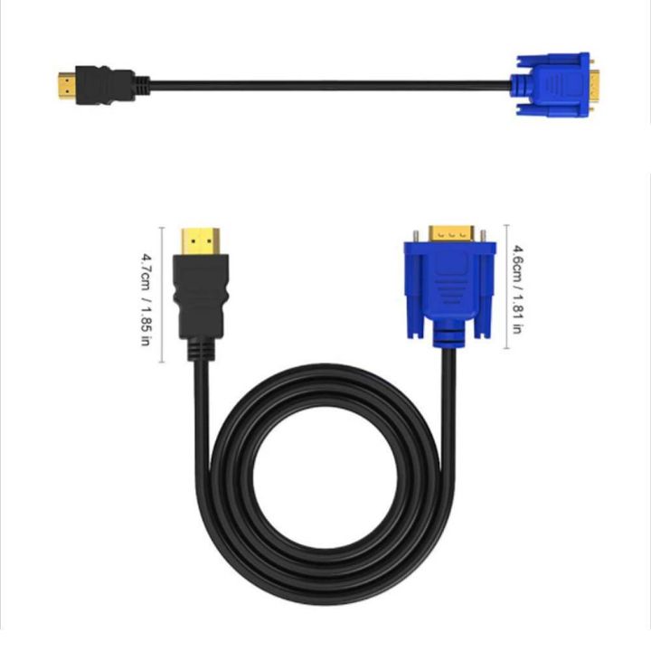 msaxxza-hd-1080p-อะแดปเตอร์ฮับ-usb-ที่เข้ากันได้กับ-vga-converter-hdmi-เป็นตัวรับ-vga-hdmi-แปลง-vga-hdmi-ตัวผู้ไปเป็น-hdmi-เป็นสาย-vga