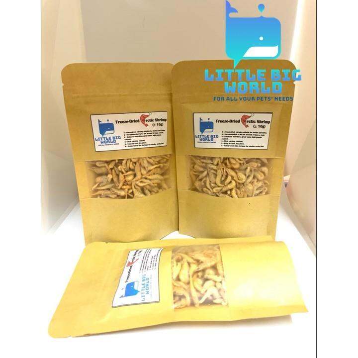 Dried Arctic Shrimp For Turtle / Arowana / Red Parrot 南极磷虾干 30ml Lazada