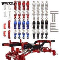 Metal Shock Absorber Damper with Extended Seat Bracket Upgrade Parts for MN D90 MN-90 MN99S WPL C14 C24 C34 Remote Control Car  Power Points  Switches