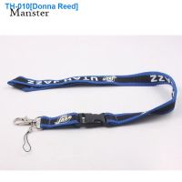 ❀☄℡ Donna Reed Champion lakers bull bucks basketball phone card key hang rope rope students they hang rope neck chain