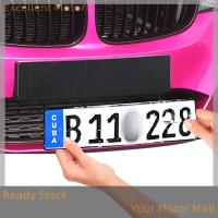 Excellent 1คู่ตัวยึดป้ายทะเบียน framelessnumber PLATE Holder สำหรับยานพาหนะ