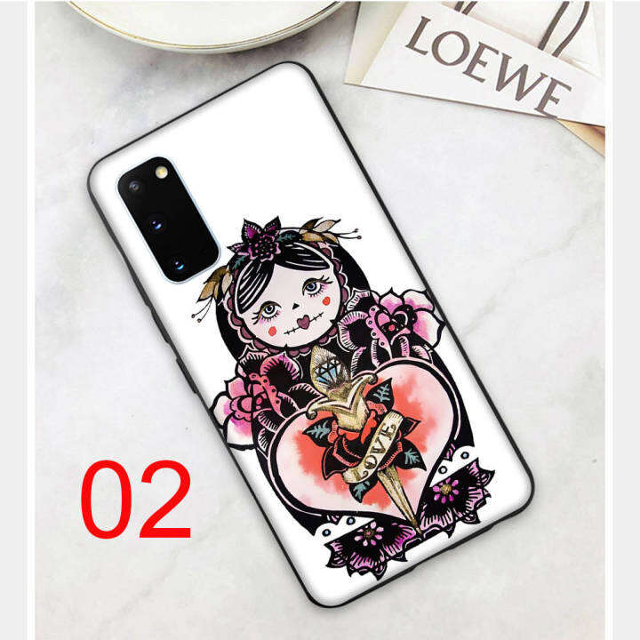 russian-matryoshka-dolls-อ่อนนุ่ม-ซิลิโคน-เคสโทรศัพท์-หรับ-iphone-xr-7-6s-6-11-5s-xs-5-8-se-max-plus-x-pro-black-ปก