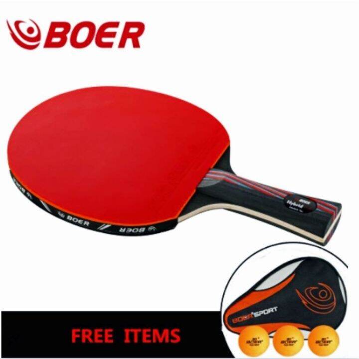 Original Boer 9.8 Table Tennis Racket Finished Pingpong Rackets Three