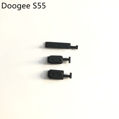 vfbgdhngh DOOGEE S55 Earphone USB Sim Card Interface Rubber Stopper For DOOGEE S55 MTK6750T Octa Core 5.5inch 720x1440 Free Shipping