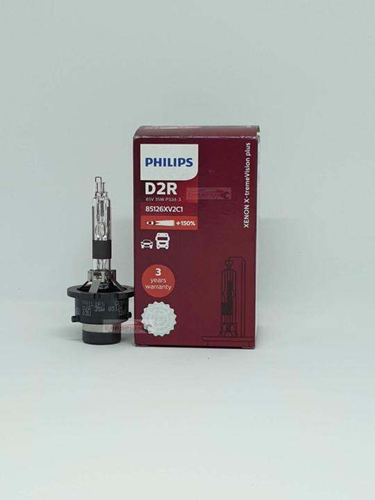 philips-หลอดไฟหน้ารถยนต์-xenon-x-treme-vision-150-d2r-4800k