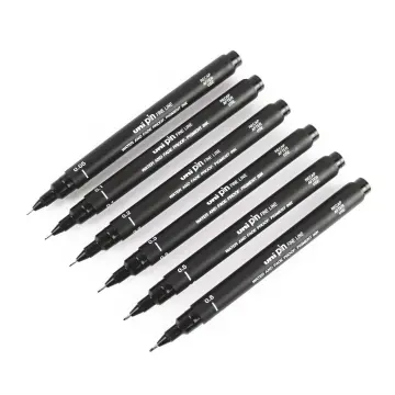 Artline Technical Drawing System Black Ink Pen 0.05mm-0.8mm, Art Design, 9  Pens