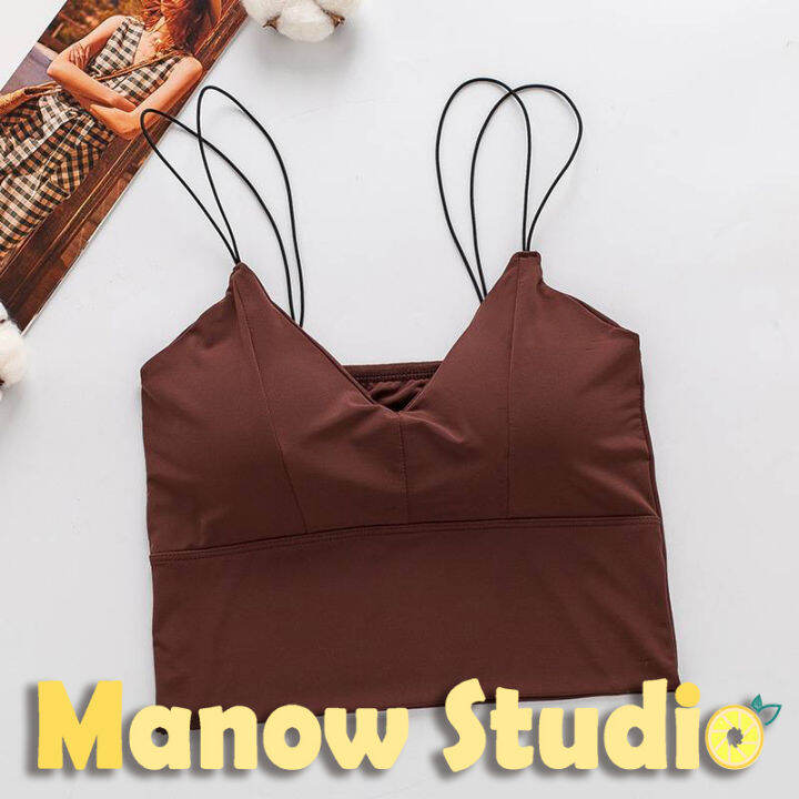 บราสายเดี่ยว-เสื้อกล้าม-สายเดี่ยว-บราสายเดี่ยวแบบสวม-1128-manow-studio